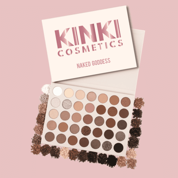 Kinki Cosmetics Naked Goddess 35 Colour EyeShadow Palette